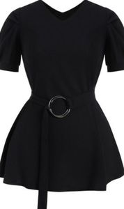 Zaful Black dress with belt